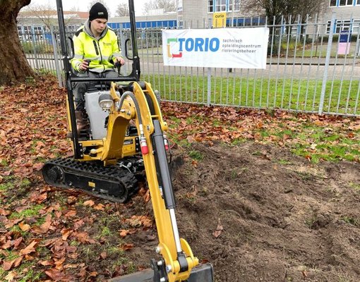 Herhaal training Veilig werken met minigraver 1 dag